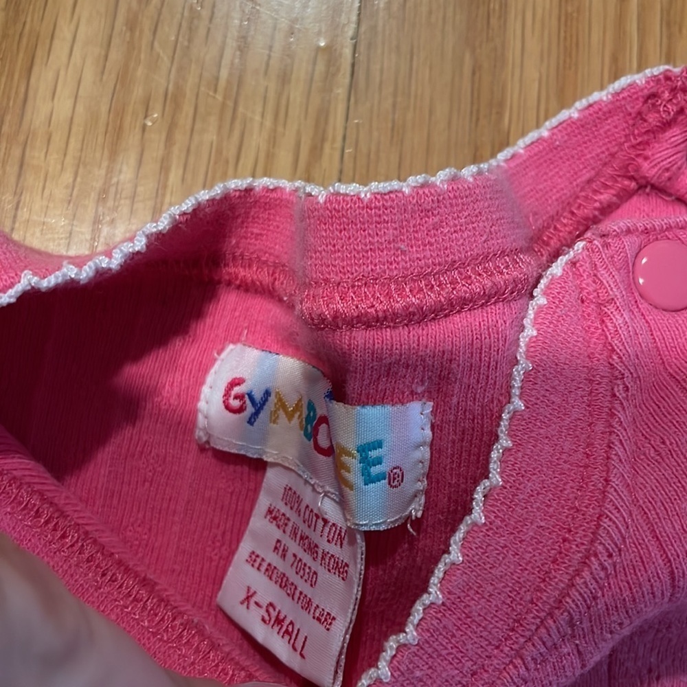 Gymboree size X small pink top vintage - Picture 2 of 3